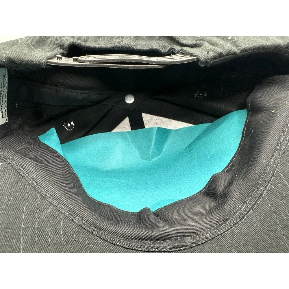 Vintage Planet‎ Hollywood NEW Hong Kong Snapback Cap Black 1995 Made In USA